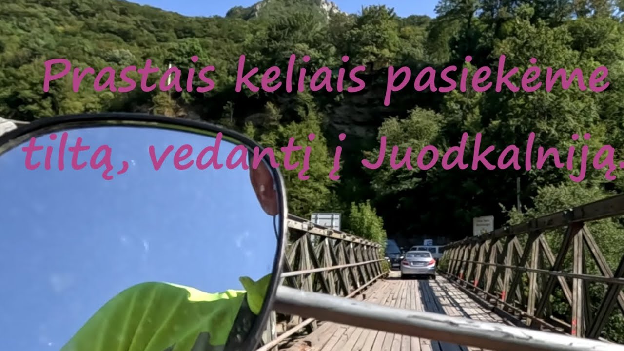 Kelionė dviračiais po Balkanus. Trylikta kelionės dviračiais diena. Nuostabiai gražūs keliai.