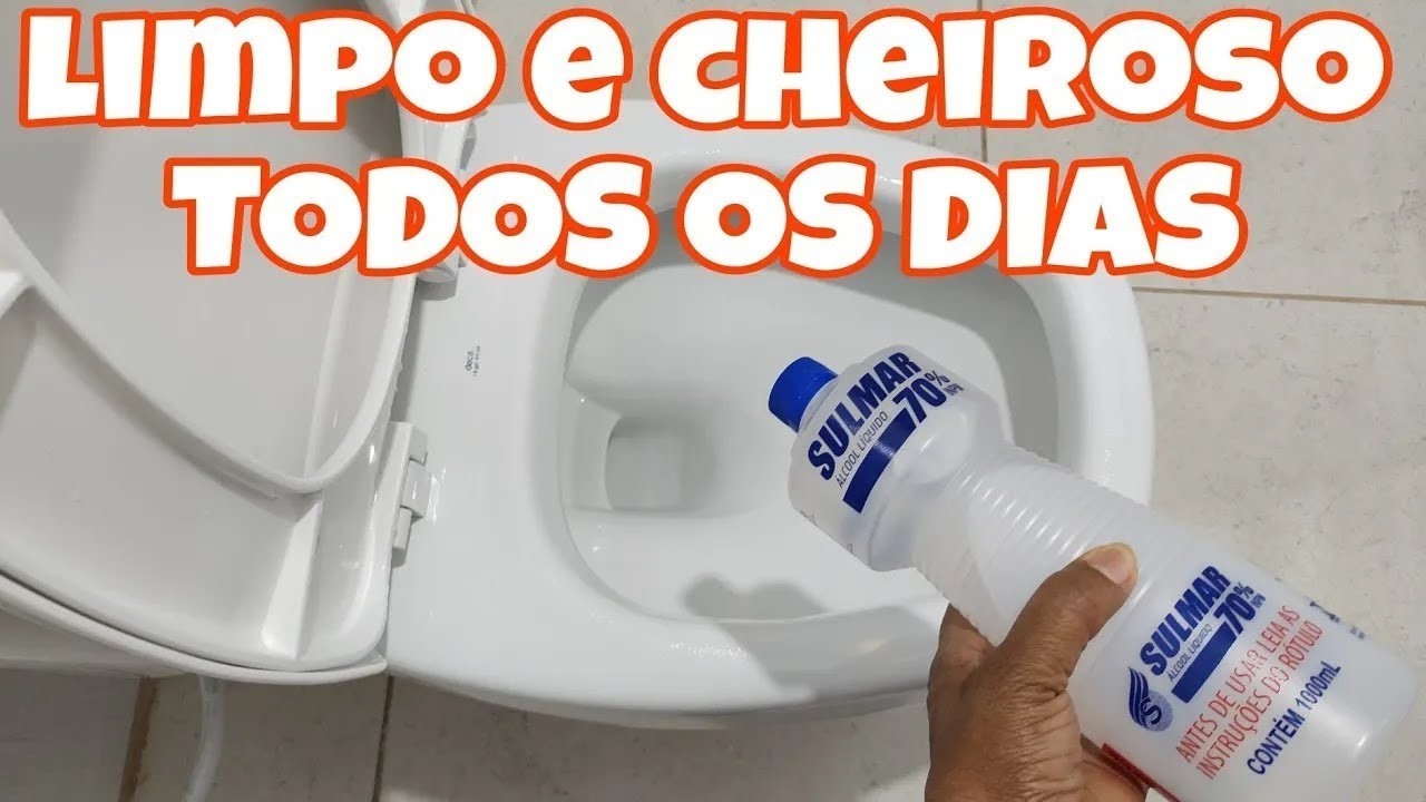 ADEUS CHEIRO DE XIXI 🌺 SÓ 2 PRODUTOS DEIXA O BANHEIRO CHEIROSO, LIMPO e DESINFETADO TODOS OS DIAS