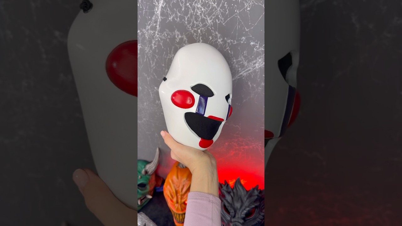 Custom Made Marionette mask Puppet from Five Night at Freddy&lsquo;s #custom #puppet #fivenightsatfreddys2