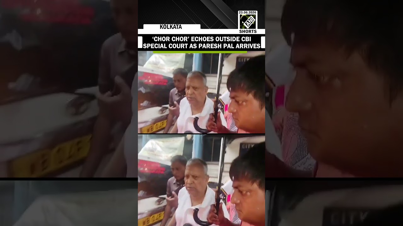 &ldquo;Chor Chor&rdquo; echoes outside CBI Court as Paresh Pal arrives in Kankurgachi post poll violence case