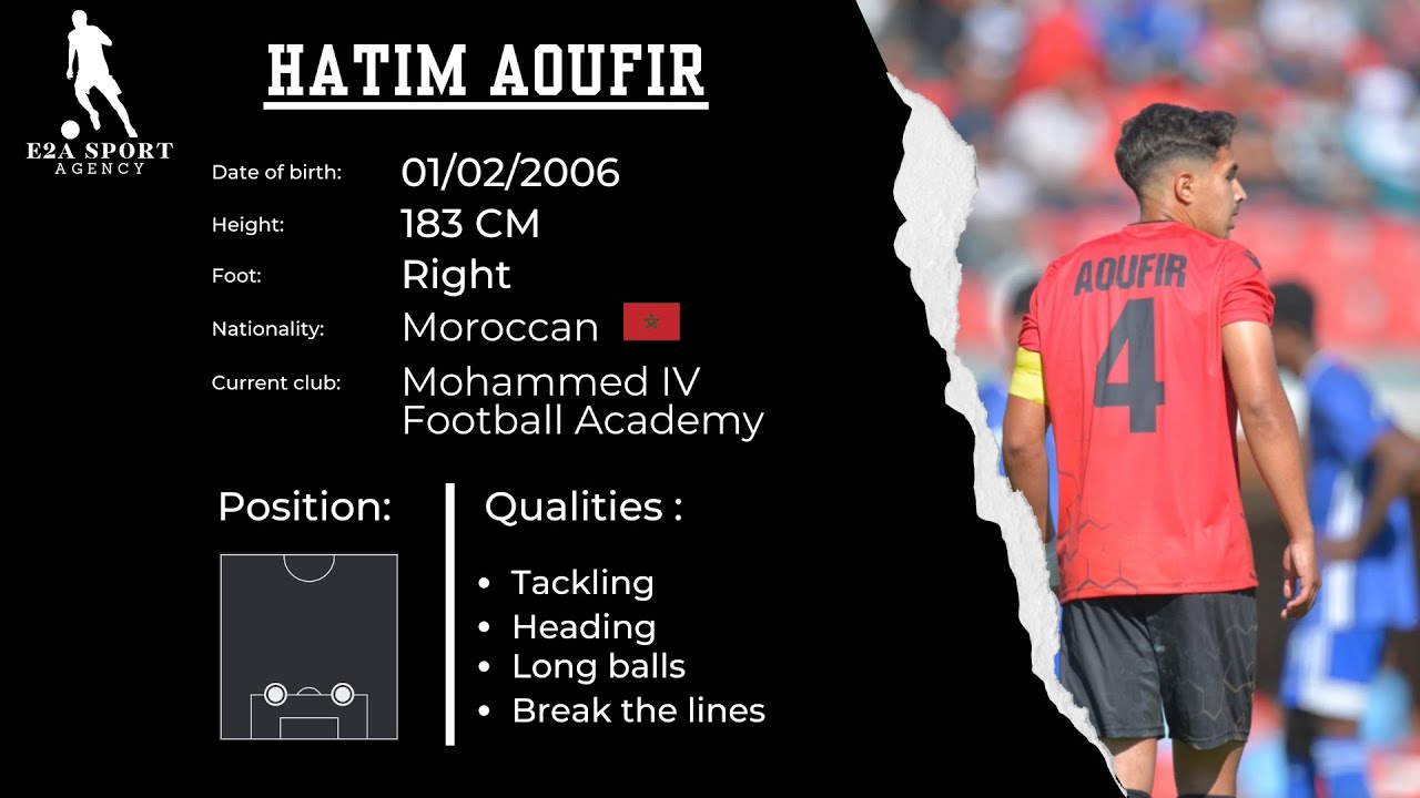 Highlight Hatim Aoufir (2006) - Center Back
