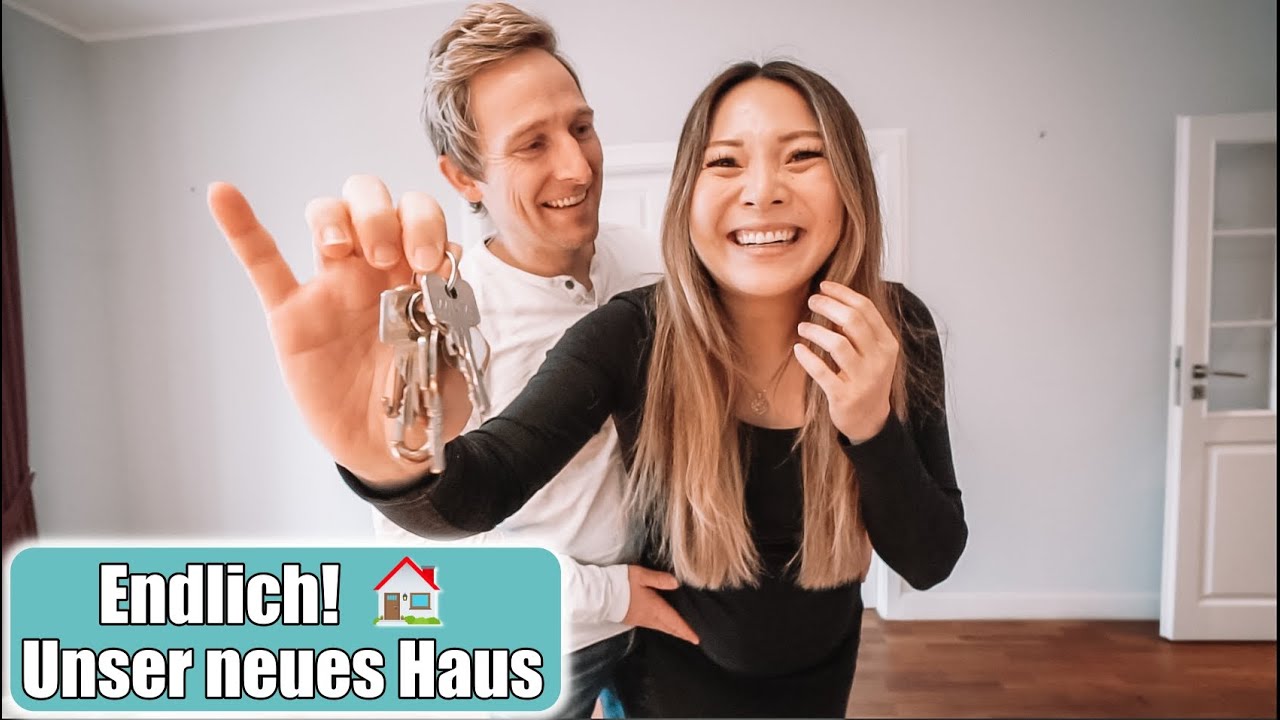 1. VLOG im neuen Haus 😍 Schlüsselübergabe! Komm mit ins neue Haus | Aufregender Tag! Mamiseelen