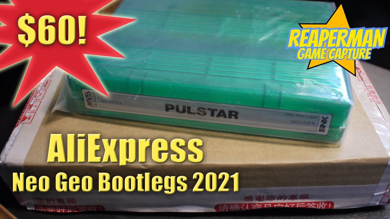 2021 AliExpress Neo Geo Bootleg Pulstar