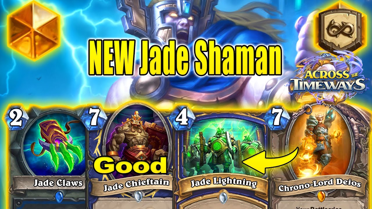 My New Jade Shaman Deck Is Back in December 2025 With Fun Cards! Across the Timeways | Hearthstone
