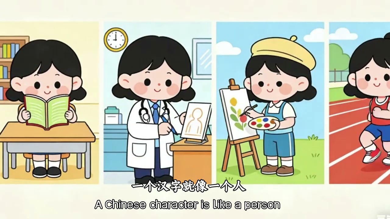 汉字的故事（7）The Story of the Chinese Character “禾”  ​#evolution #agriculture​#HSK #chineseculture