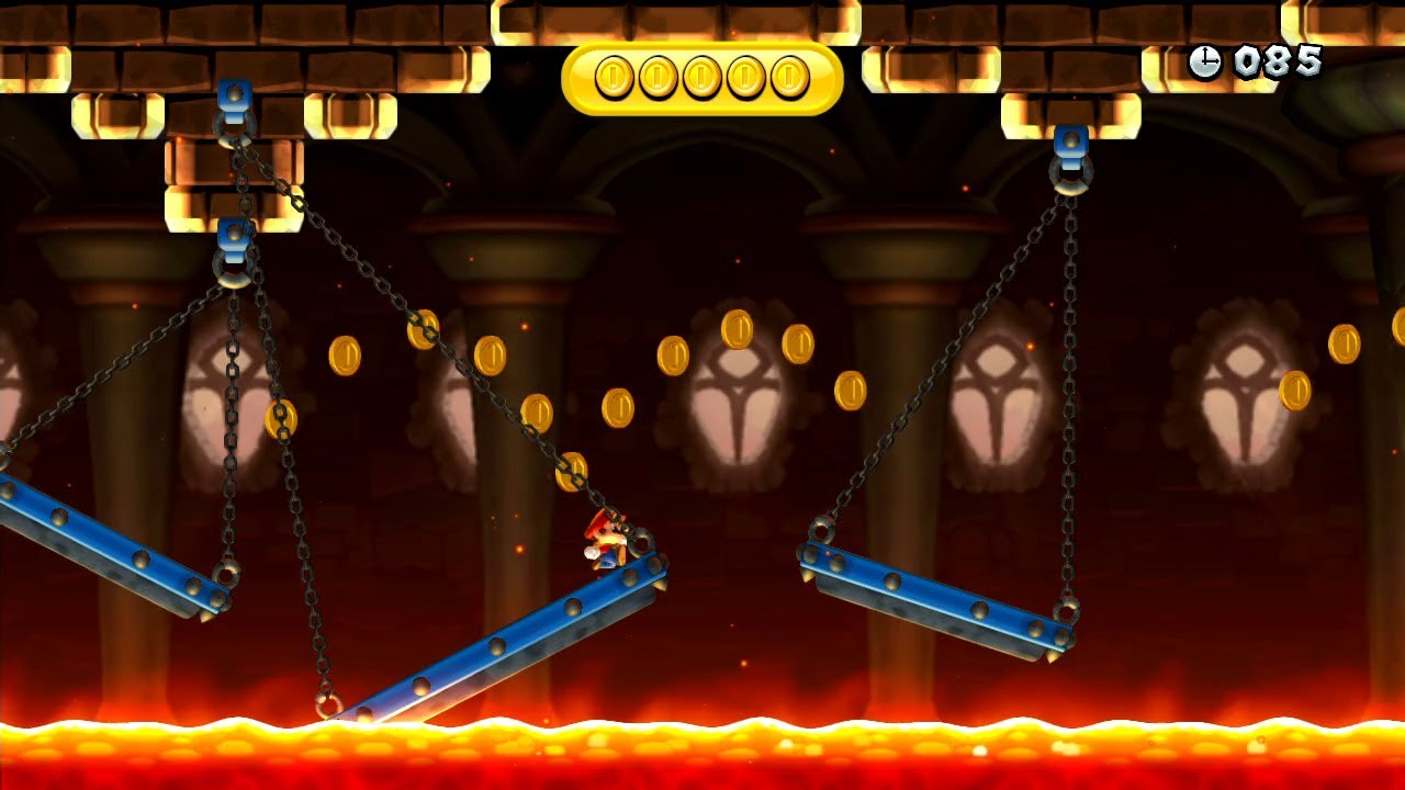 New Super Mario Bros. U -- Castle Coin Bypass (Gold Medal)