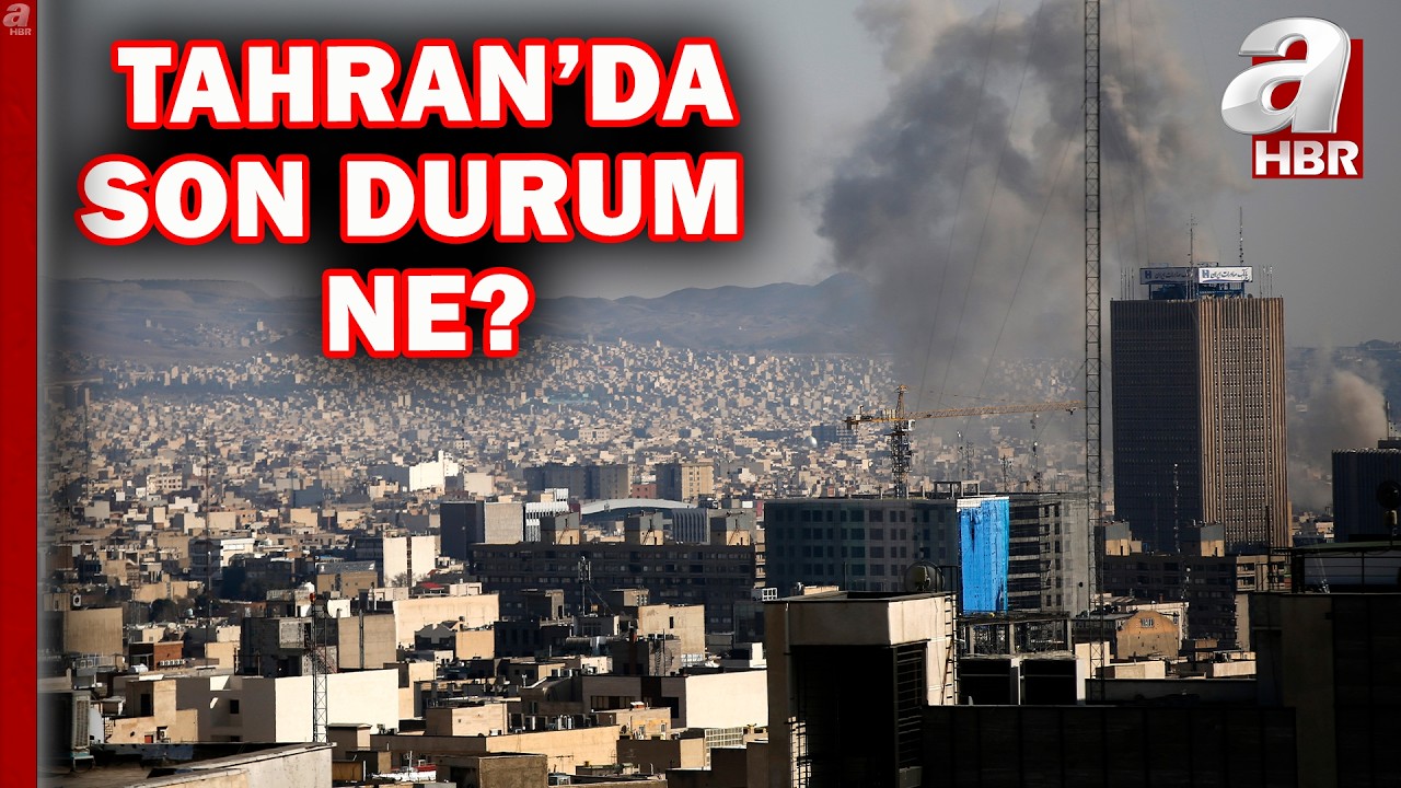 Tahran'da rejime destek, ABD-İsrail'e öfke... A Haber ekibi Tahran'dan son durumu aktardı! | A Haber