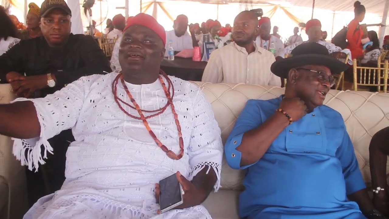 Celebrating the life of late chief Anthony Akogor in Ndemili (samtex Video Productions)