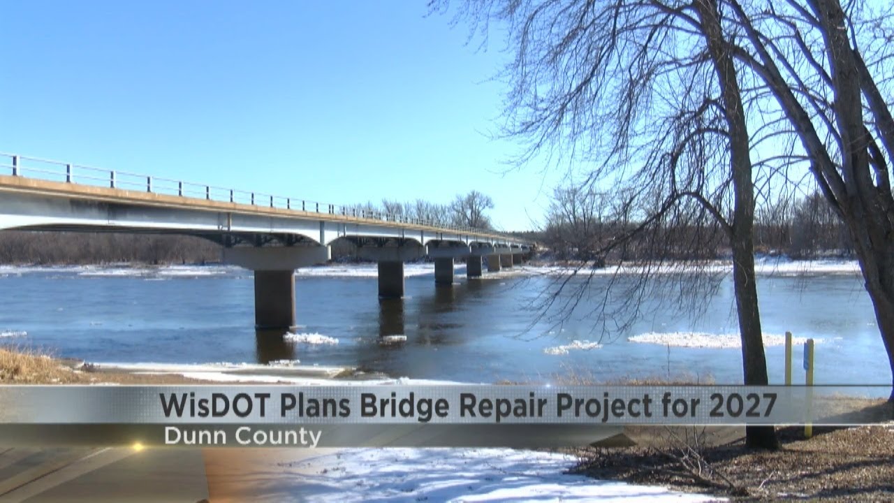 WisDOT plans bridge repair project in rural Dunn Co. for 2027