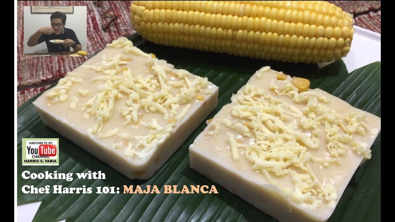 Cooking with Chef Harris 101: Maja Blanca