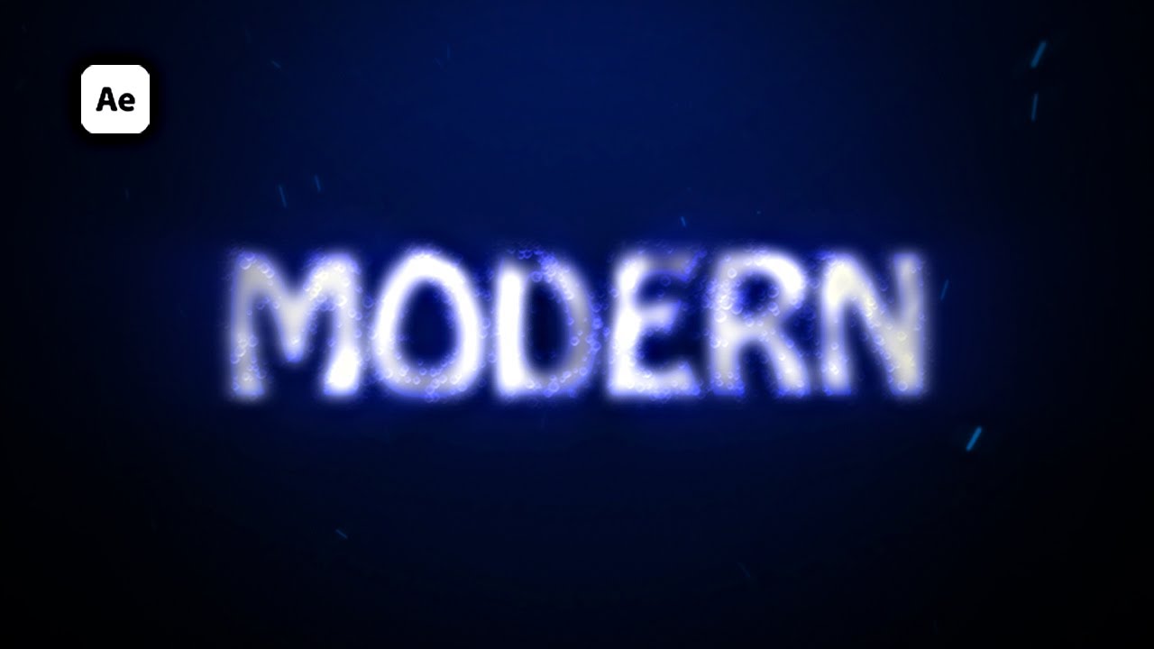 Liqiud Flow Drip Text Animation | After Effect