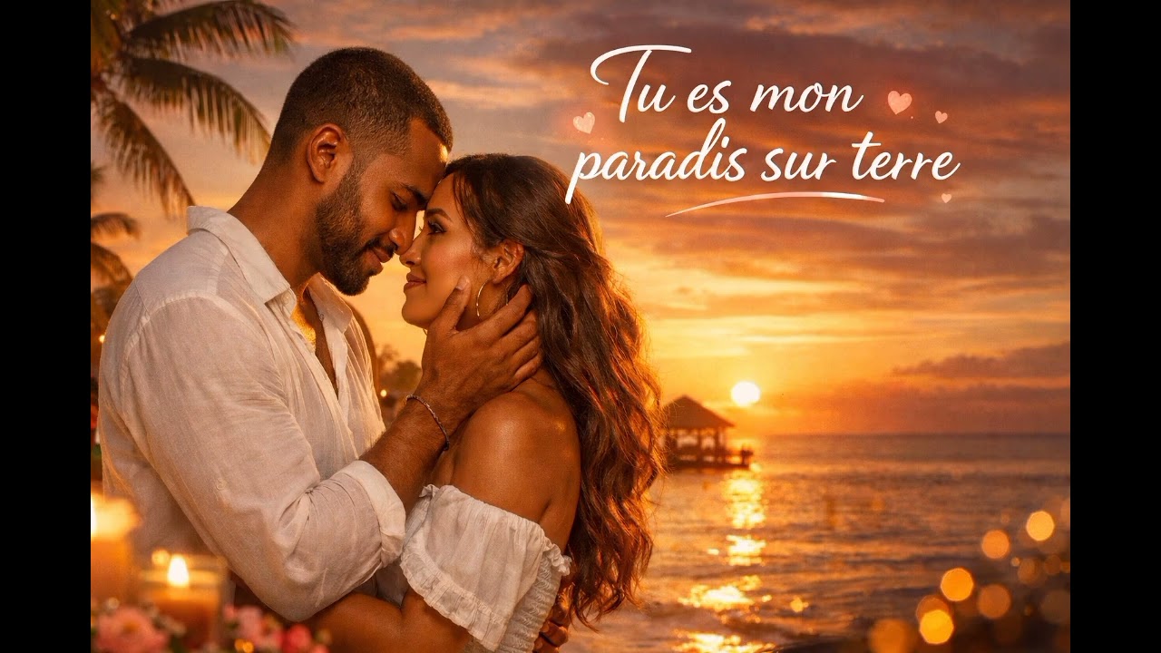 Tu es mon paradis sur terre.zouk love.