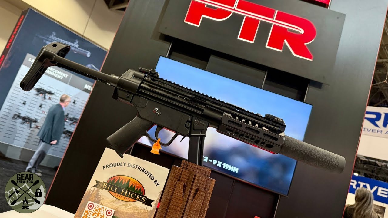 Новая сверхтихая винтовка PTR 9SDM | Выставка SHOT Show 2026