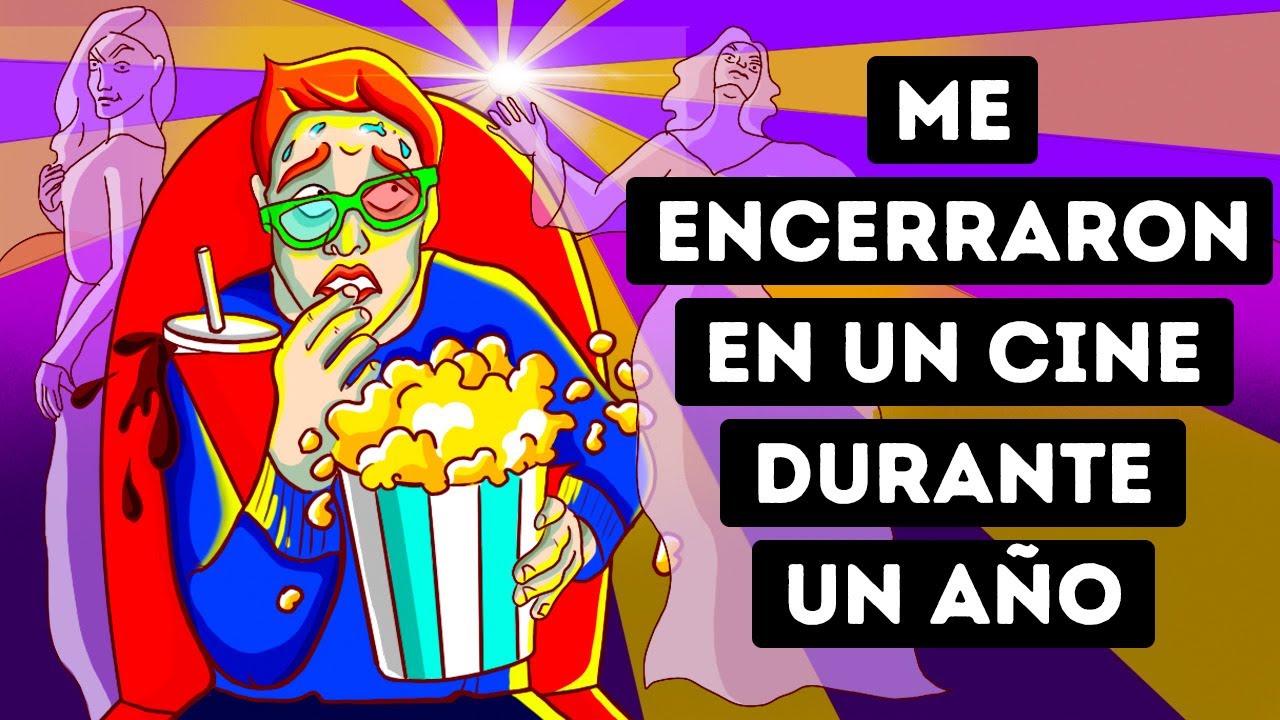 ¿Qué ocurre si pasas 1 año solo y encerrado en un cine?