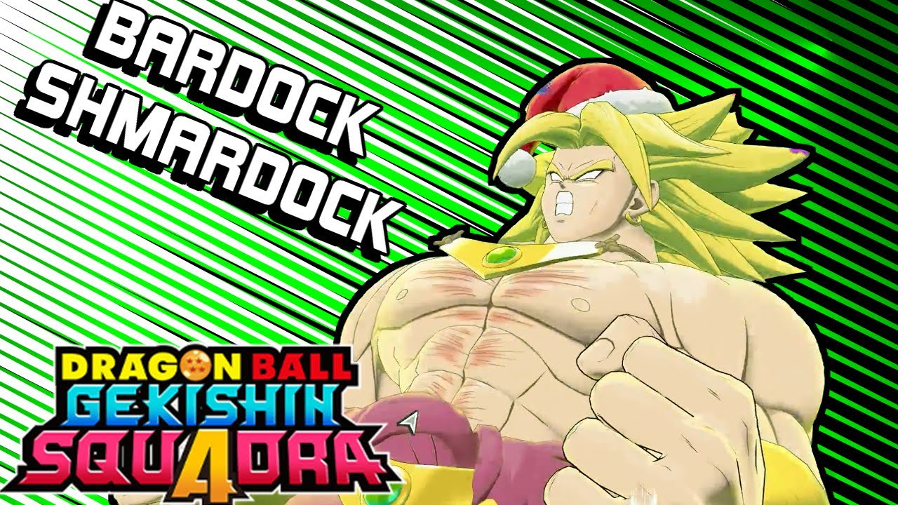 BARDOCK IS COOL BUT NOT AS LEGENDARY AS BROLY | Dragonball Gekishin Squadra |