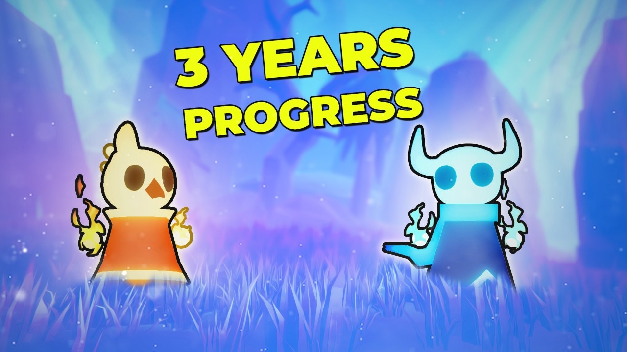 3 Years of development progress on our Dream Game