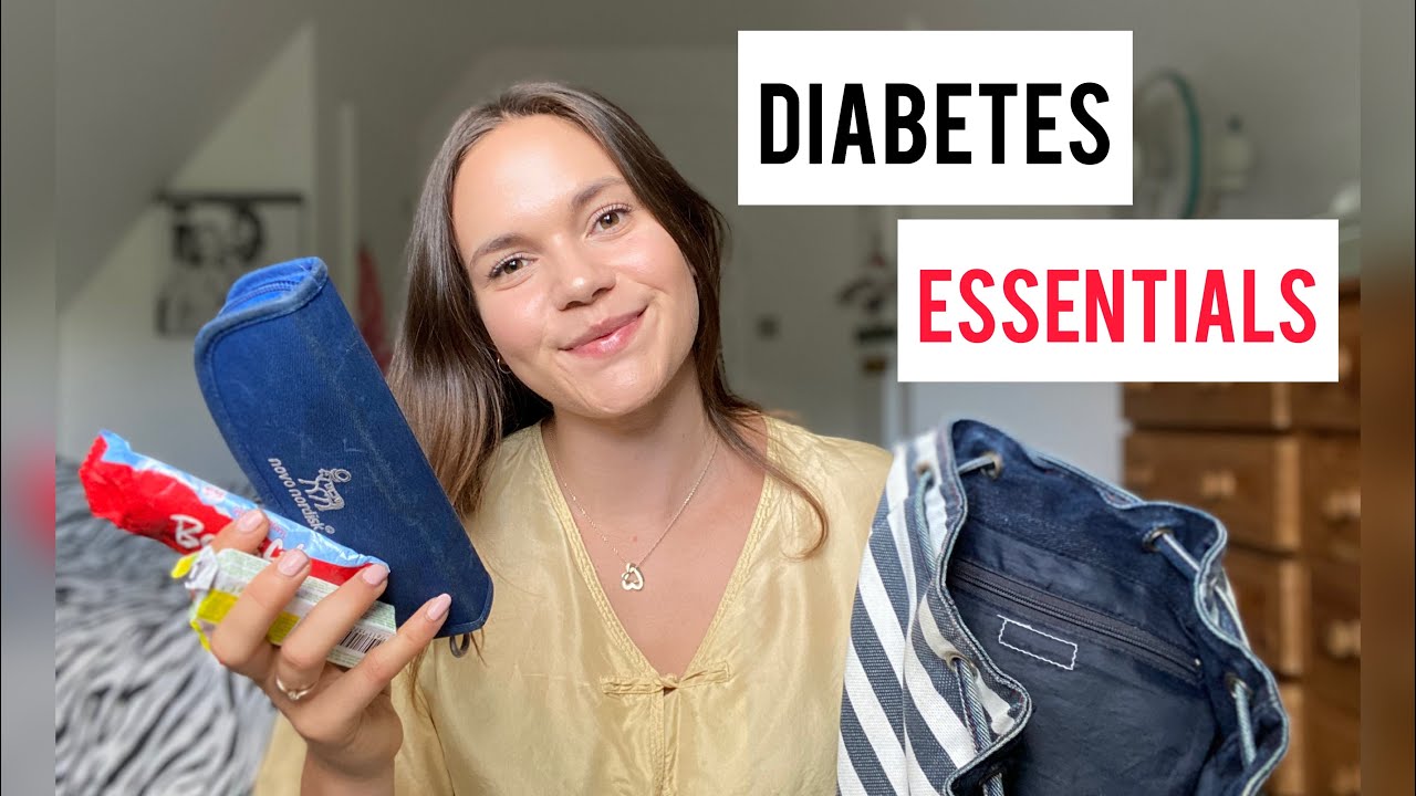 WHAT'S IN MY BAG: DIABETES EDITION | Diabetes essentials to pack /packing hacks with type 1 diabetes