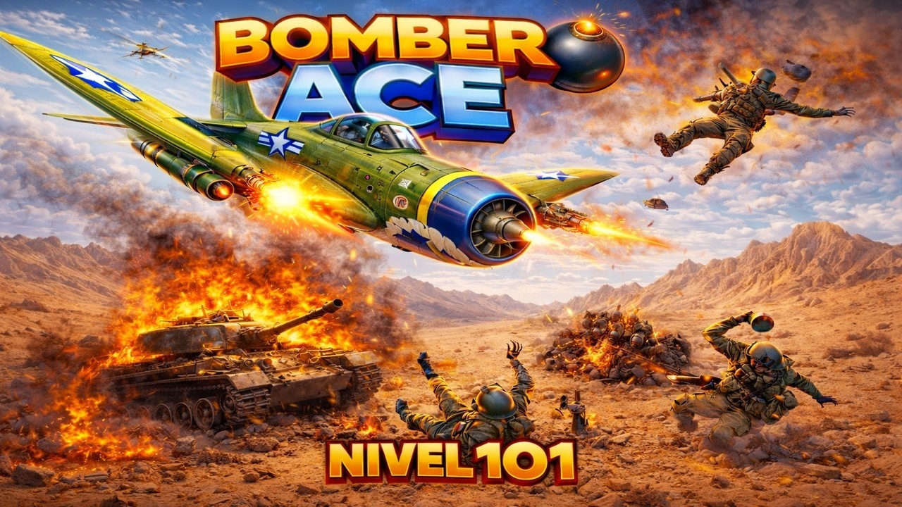 BOMBER ACE NIVEL 101!!!!