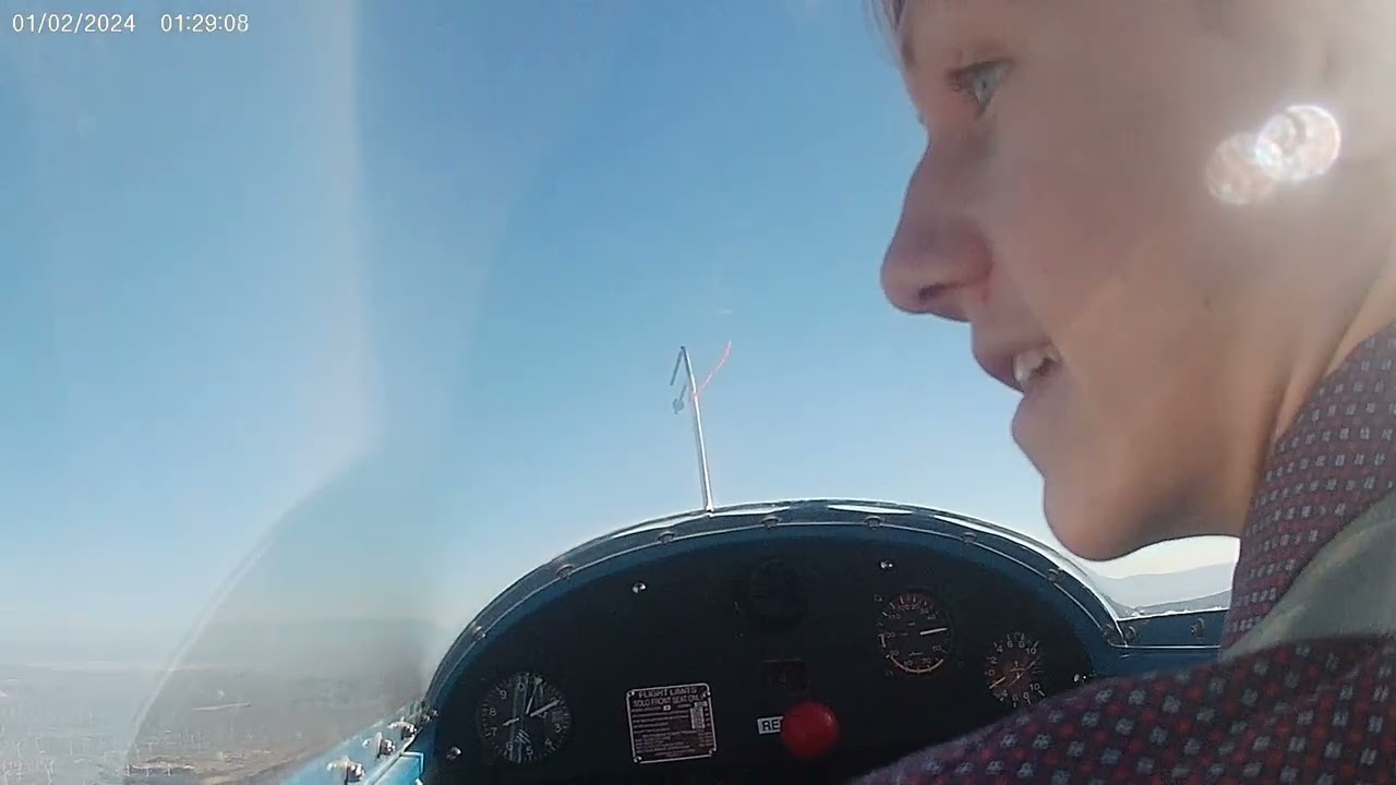 unedited Jack's glider flight. flight took 2/8/2026!!!