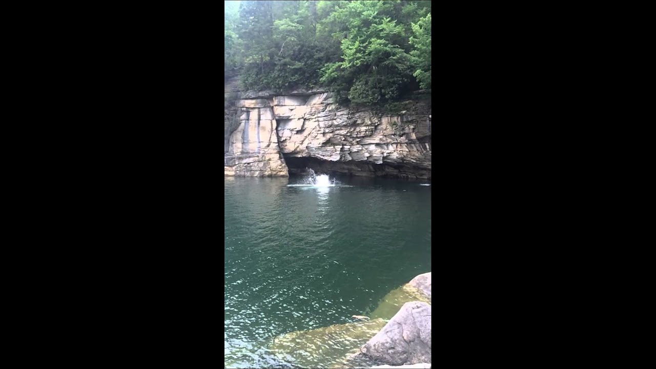 Cliff jumping summersville lake wv