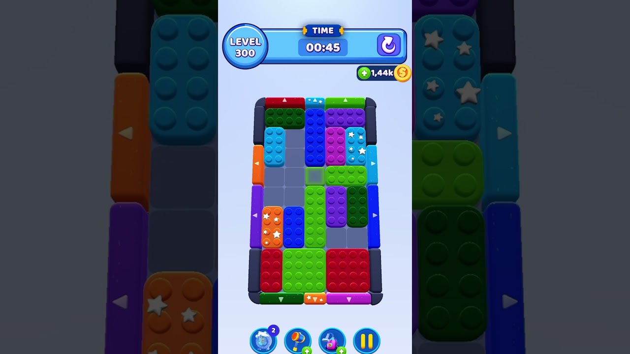 Color Block Jam level 300 #solution #games #&ccedil;&ouml;z&uuml;m #gaming #tips #walkthrough #gameplay #solved