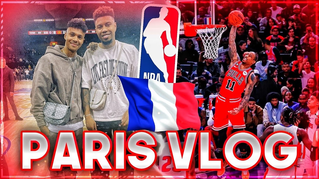 NBA VLOG AUS PARIS🔥🏀 BASKETBALL MIT @SidneyEweka 😍 | NiklasWilson