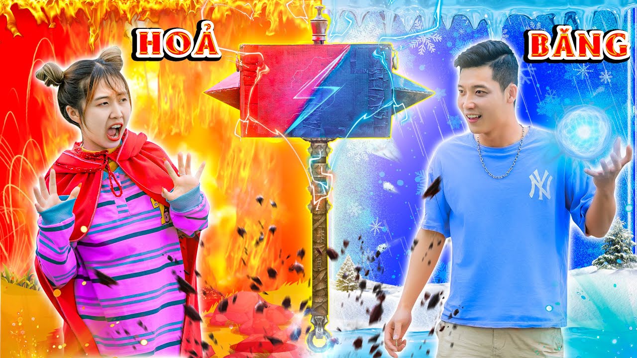CHIẾC BÚA BĂNG - HOẢ CÓ THỂ LÀM ĐÓNG BĂNG VÀ TAN CHẢY MỌI VẬT - Natra P3 Tập 50 Phim Hài Táo Xanh TV
