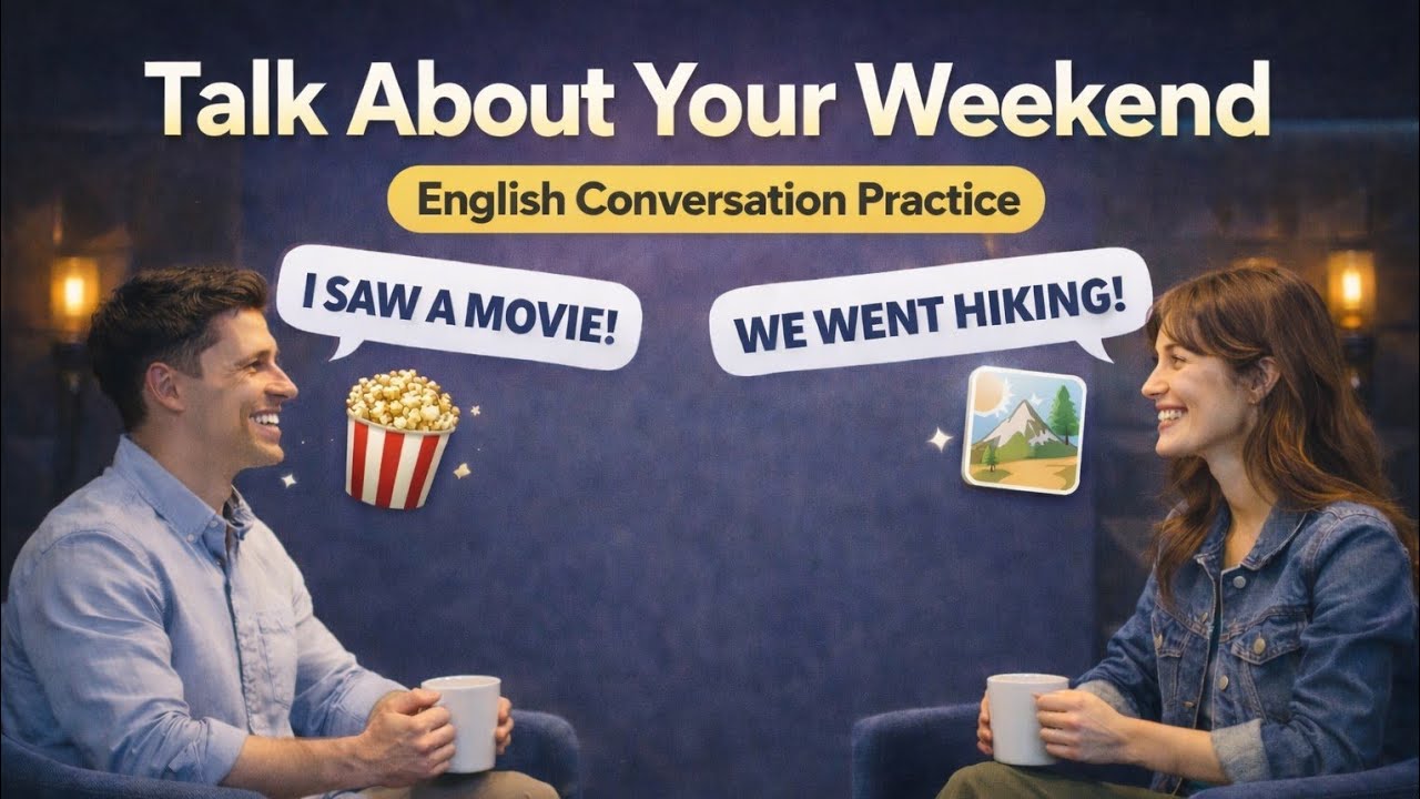 Weekend English Conversation Practice | Daily Communication |  English Podcast🎙️