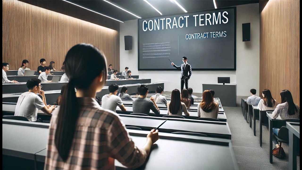 The three ESSENTIAL types of contract terms You Need to Know!