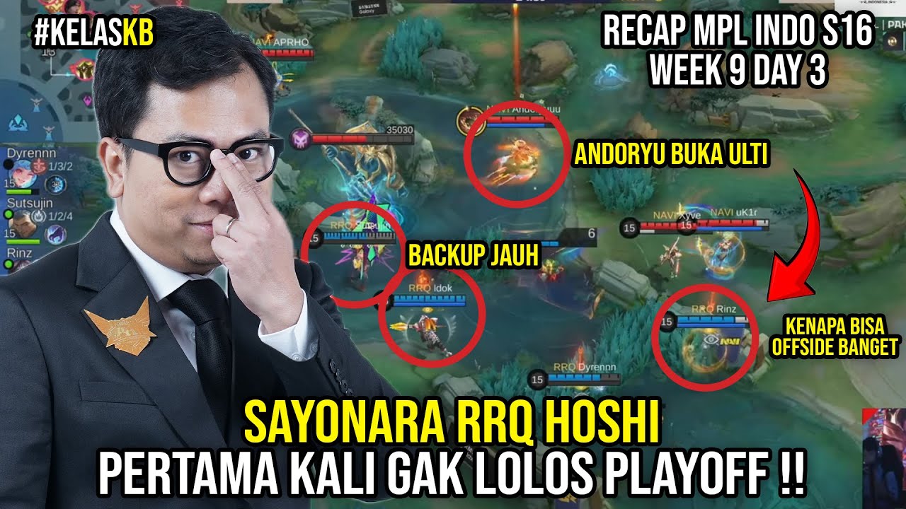 SEJARAH PERTAMA KALI RRQ GK LOLOS PLAYOFF, DAN NAVI PERTAMA KALI LOLOS PLAYOFF !! #kelaskb
