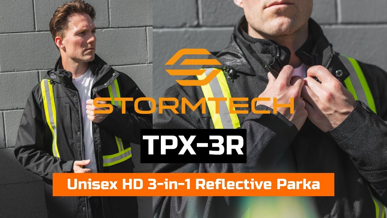 Stormtech TPX 3R Unisex HD 3 In 1 Reflective Parka