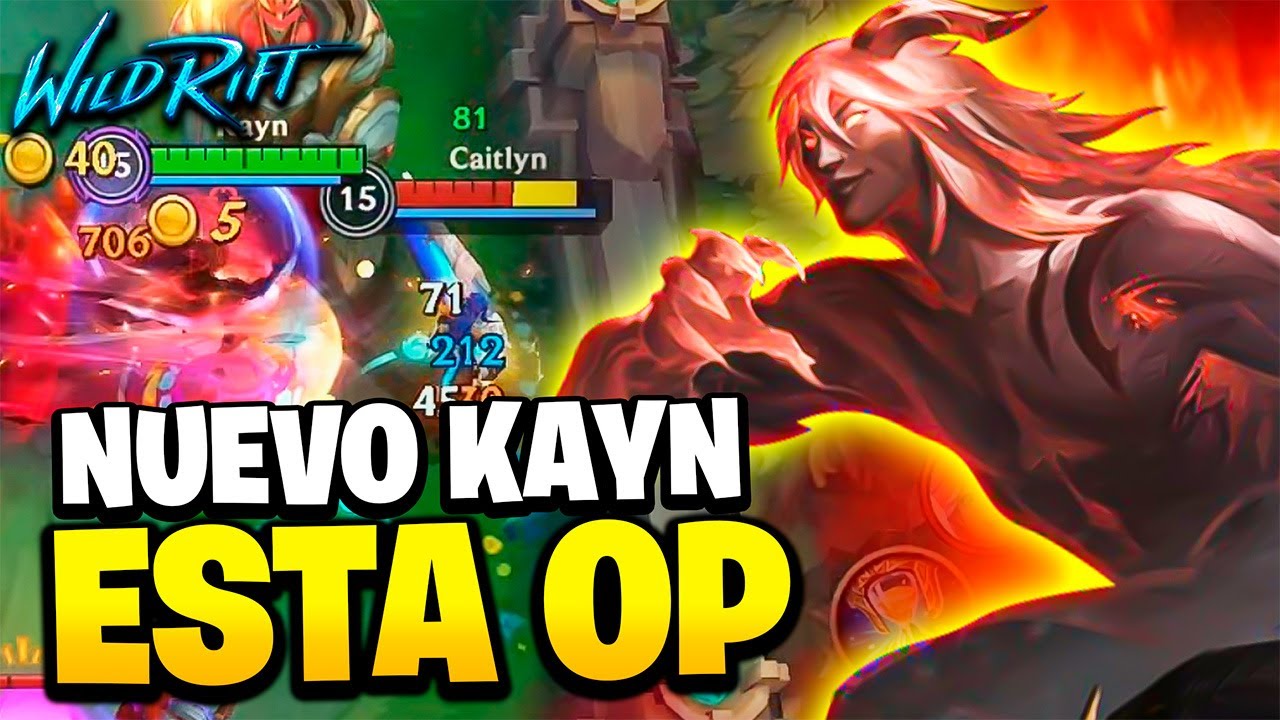 😱¡NUEVO KAYN Y TRANSFORMACION OP EN RANKED! | Wild Rift