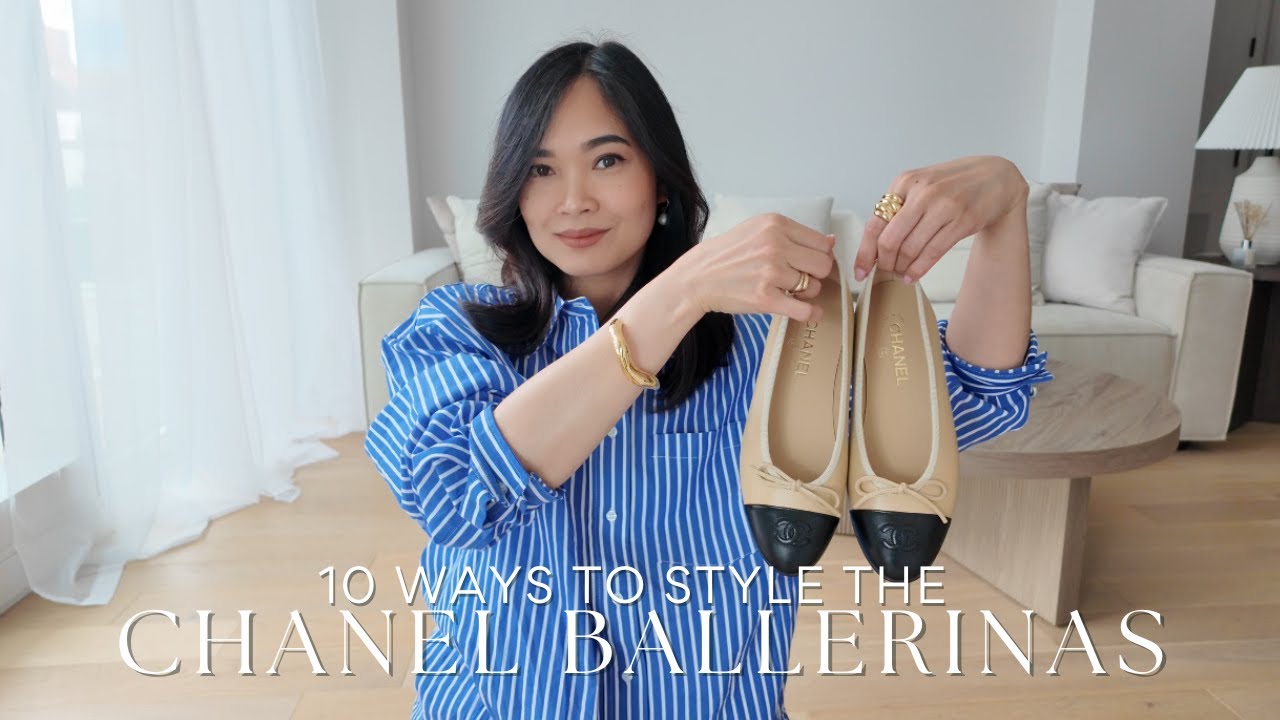 Chanel Ballerinas Styled 10 Ways | easy and relatable outfits
