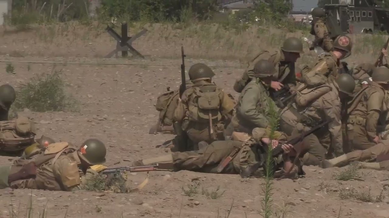 D Day battles August 2025 Conneaut Township Park
