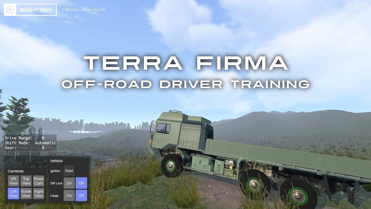 E360 Terrafirma Truck Driver Training Sim