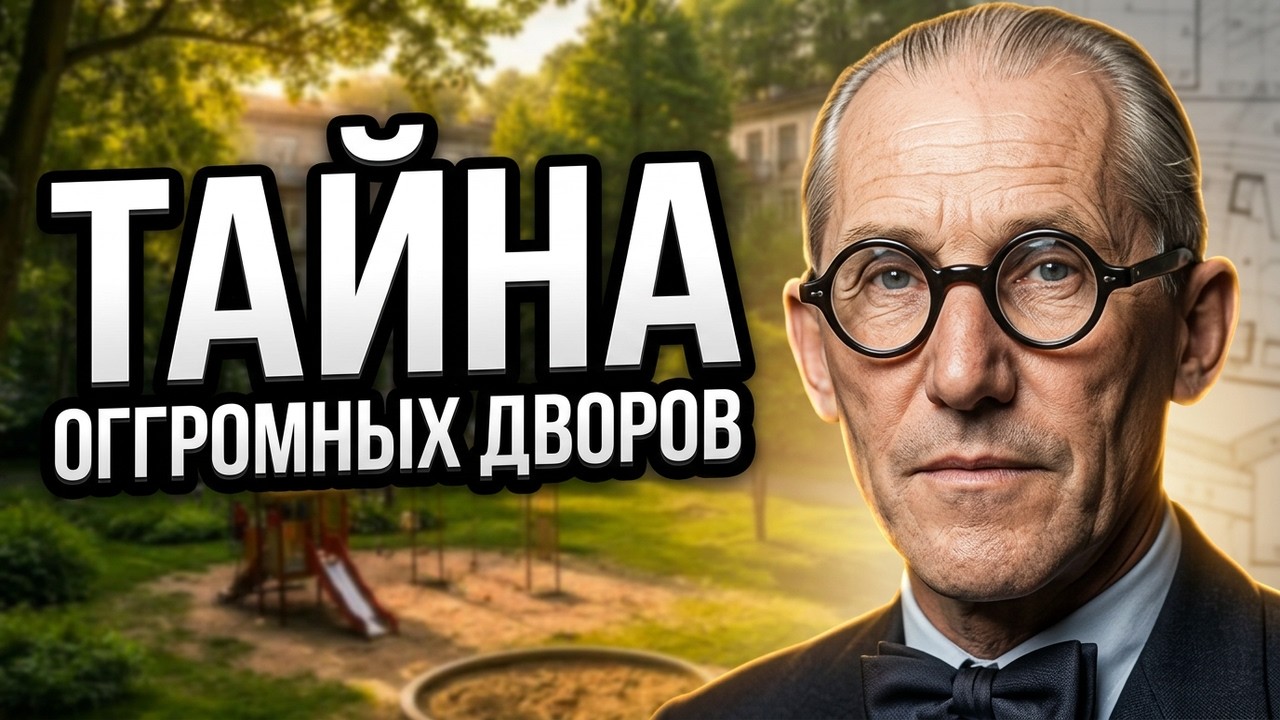 Почему в СССР были Огромные Дворы между домами?