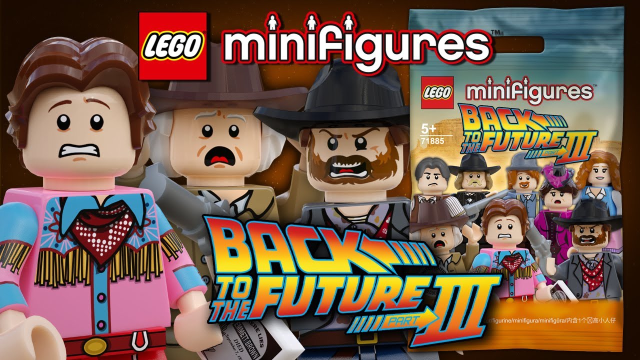 LEGO Back to the Future Part III Collectible Minifigures Series! Custom CMF Series!