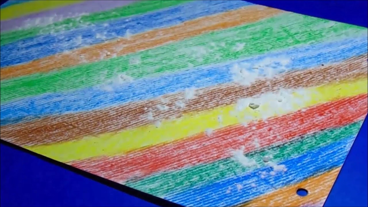 ESGRAFIADO CON TEMPERA