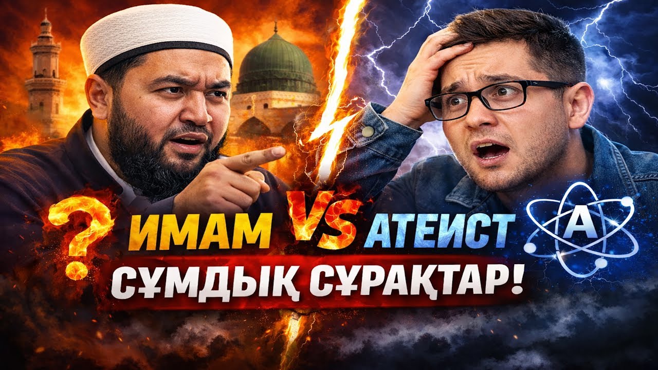 Атеистке сұмдық сұрақтар қойған ұстаз