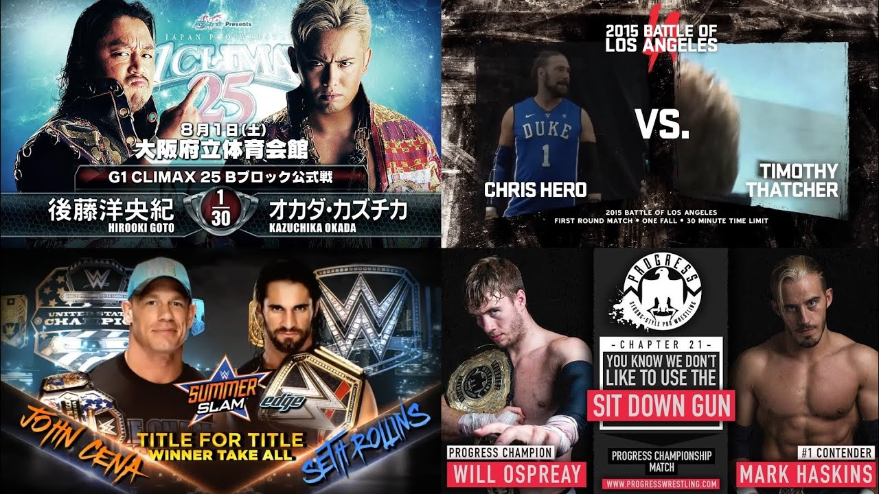 Top 95 Matches of 2015 (#95-76)