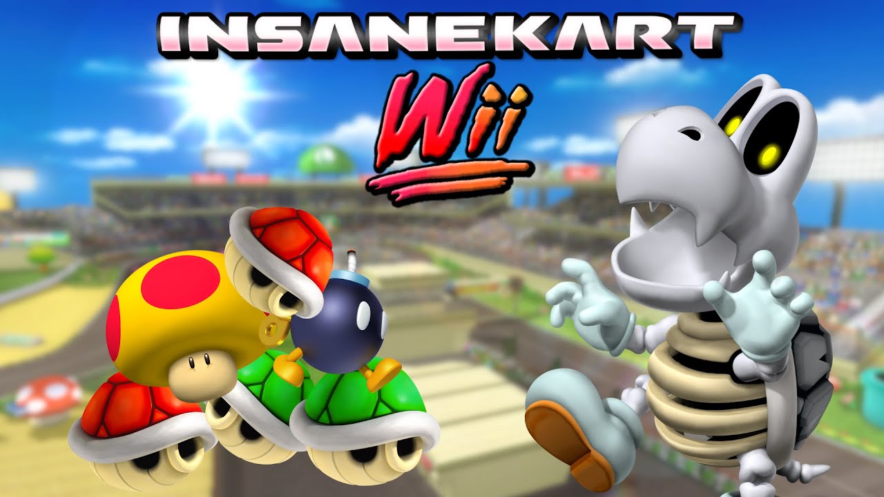 Insane Kart Wii Item Rain