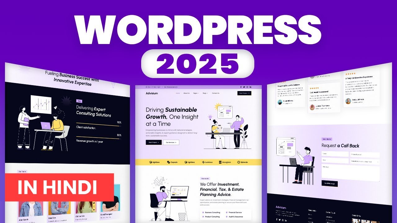 How to Make a Digital Marketing Agency Website (In Hindi) ~ WordPress & Elementor for Beginners