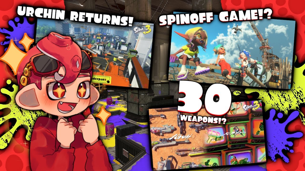 SPLATOON SPINOFF AND 3RD KITS ARE HERE!