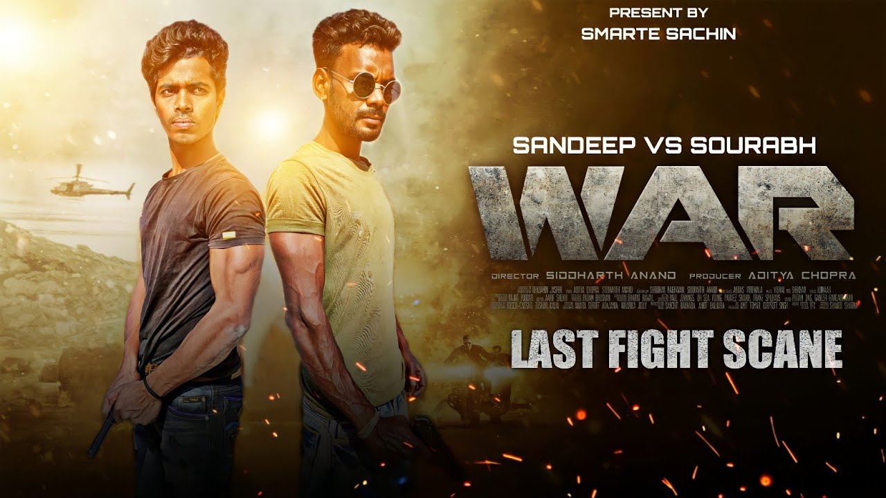 War Last Fight Scene (SPOOF) | Hrithik vs Tiger Shroff | Smarte Sachin