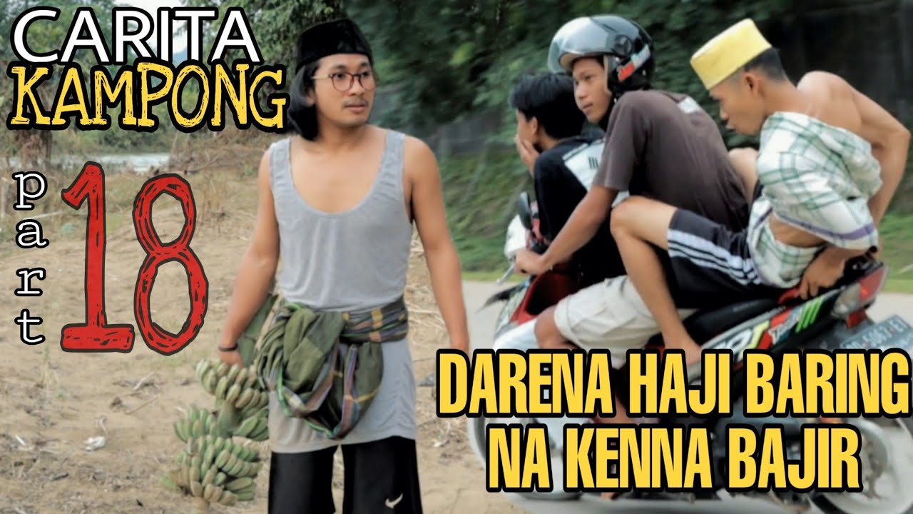 DARENA HAJI BARING CAPPU NALA BANJIR !! | video lucu Bugis, comedi pakamponge