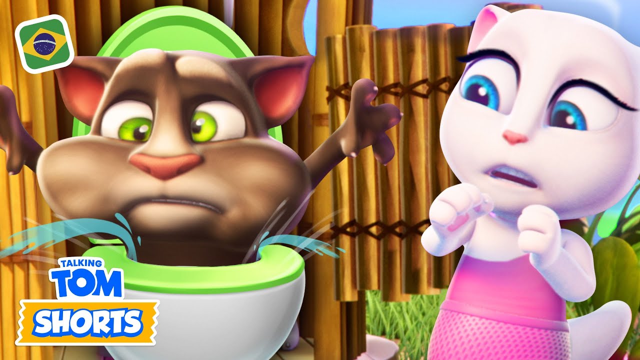 Problemas no Banheiro - Talking Tom Curtas (Epis&oacute;dio 36)