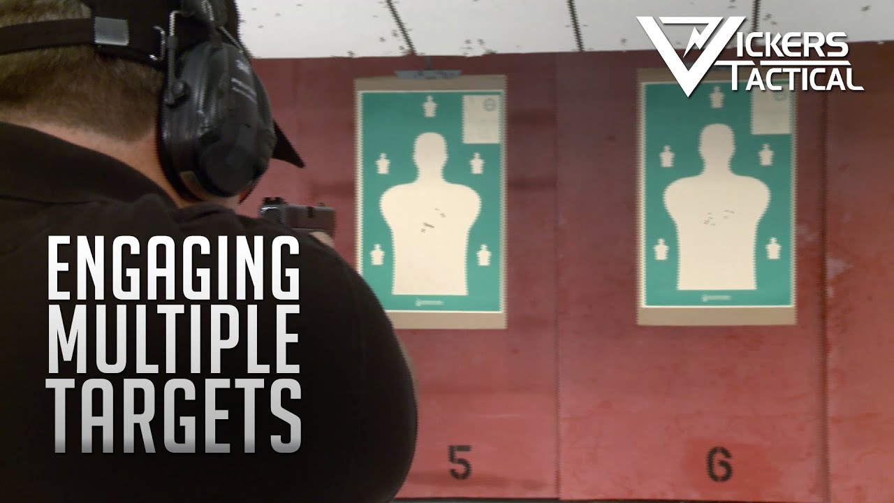 Engaging Multiple Targets With A Pistol