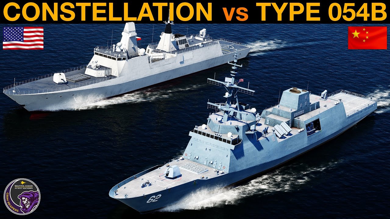 Американский фрегат класса «Констеллейшн» против китайского фрегата типа 054B (Naval Battle 128) ...