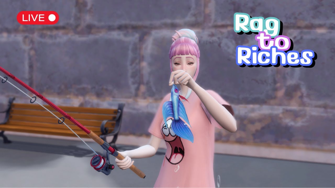 [LIVE] EP.02 ชีวิตมีทุน ท้อโว้ย | The sims 4 | Rag to Riches | iiambabyS