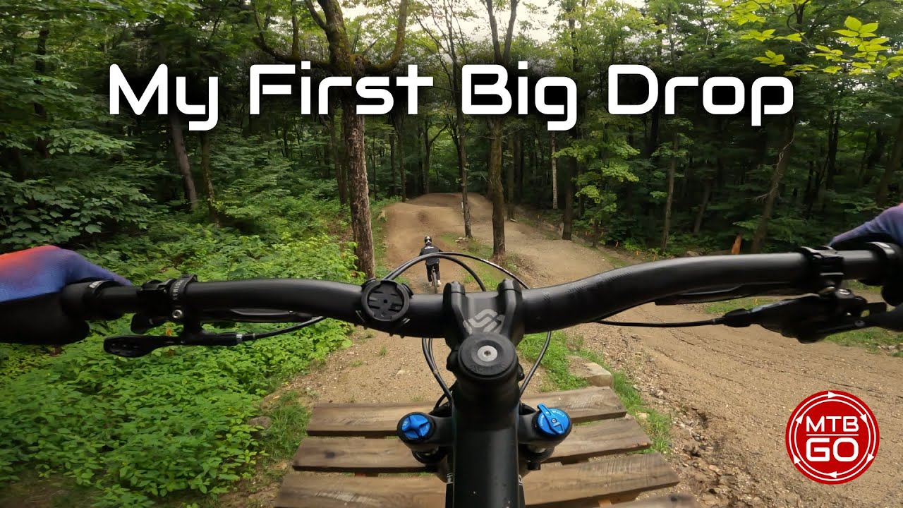 MTB - My First Big Drop - Killington Mountain Bike Camp
